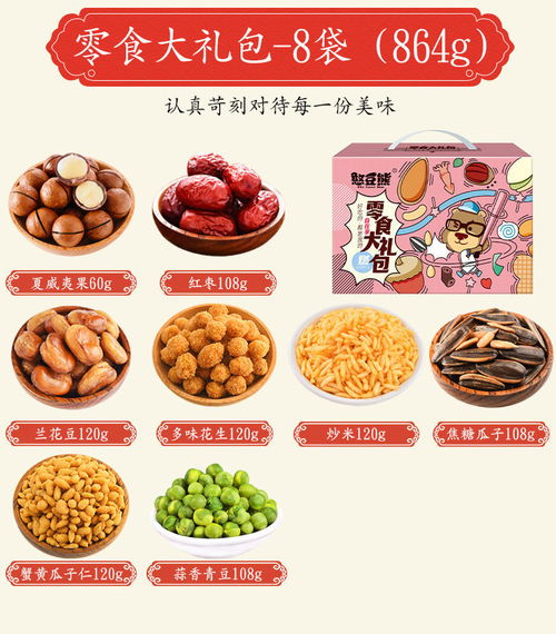 零食大礼包一整箱网红零食干果每日坚果批发休闲食品