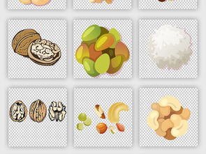 淘宝坚果年货海报模板 卡通手绘风，14.52MB办公商务大全素材